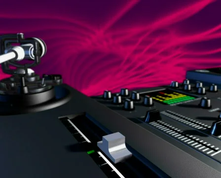 Dj rig pan Video stock 508800