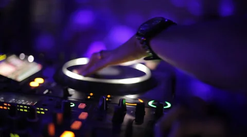 DJ Scratch 2 Stock Footage 30218743