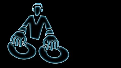DJ - seamless loop Stock Footage 912572