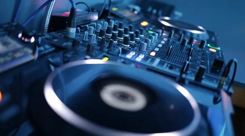 Dj in session 库存影片 53076832