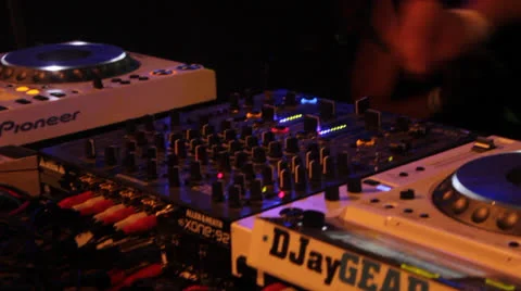 Dj Set 01 Stock Footage 22497147