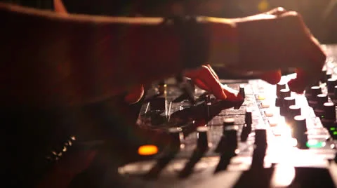 DJ set Stock Footage 22974696