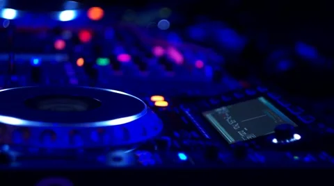 DJ Set Stock Footage 49410037