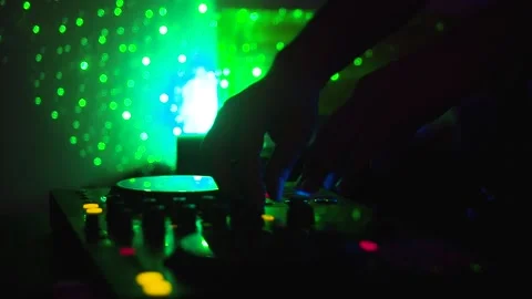 DJ set 库存影片 159678155