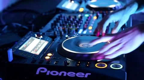 DJ Set Static Shot Stock-Footage 46258817