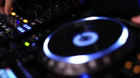 Dj set the track - II Stock Footage 42684852
