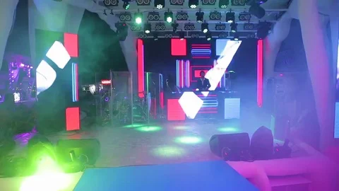 DJ show Stock Footage 70469196