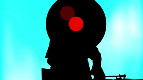 DJ table Stock Footage 33976801