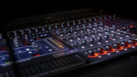 DJ table Stock Footage 77052050