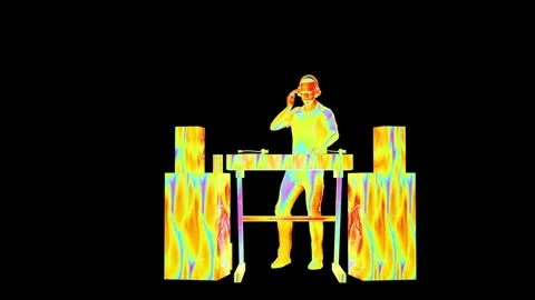 DJ - Trippy 02 Stock Footage 248939358