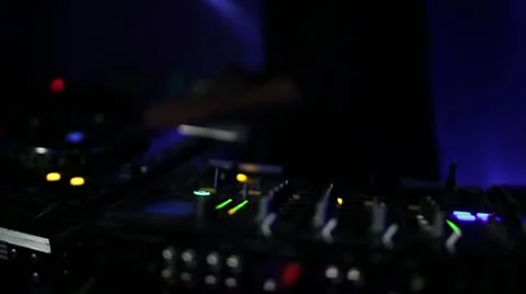 DJ Turn Table 4 Stock Footage 21377882