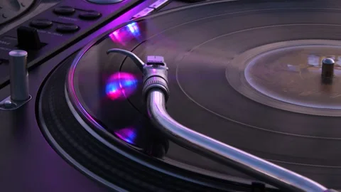 Dj turntable 2 Stock Footage 143315521