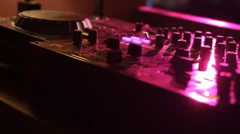 DJ turntables Vídeo Stock 23314964