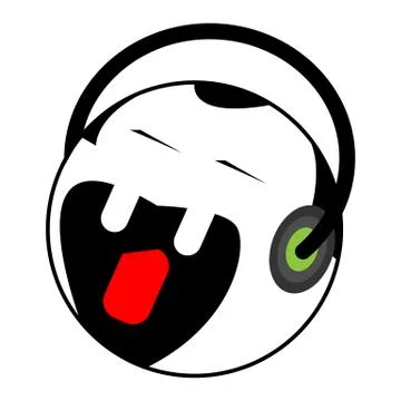 Dj vampire Stock Illustration