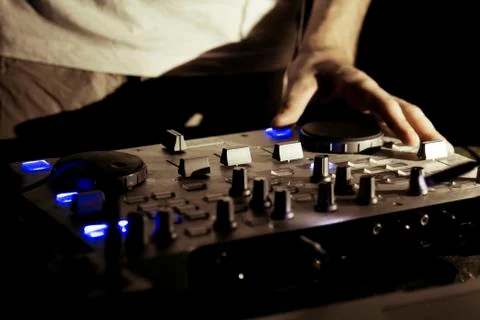 Dj Work Stock Photos