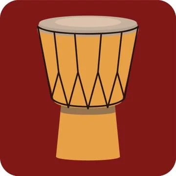 Djembe Stock-Illustration