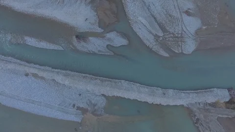 DJI 0003 1k River Stock Footage 99808241