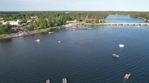 DJI 0285 (Minocqua Speed) Stock Footage 251509502