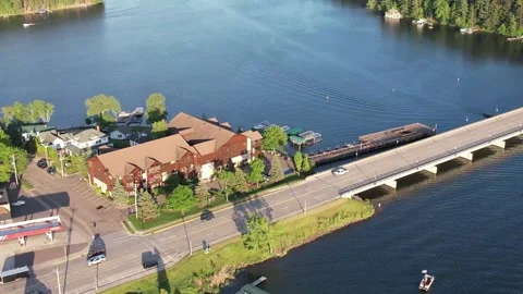 DJI 0288 (Minocqua Loop 1.2) Stock Footage 251509511