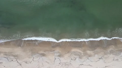 DJI 0716 Ocean Waves Manituck DJI Stock Footage 171411181
