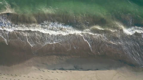 DJI 0803 0 MovingWaves Stock Footage 147942721