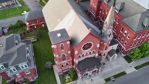 DJI (138) 25-5-26 (St. Lucy Church-SYR) Video stock 335959451