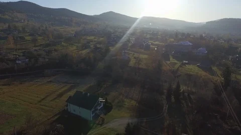 DJI 3 Mykulychyn Stock Footage 126270538