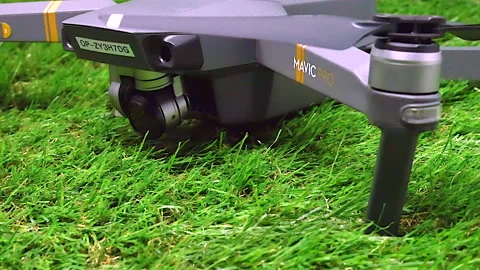 DJI Drone Ready for TakeOff Stock Footage 161046777