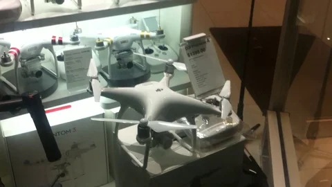 DJI drones and uavs unmanned aerial vehicles sold for sale in Manhattan. The Vidéo 70174822