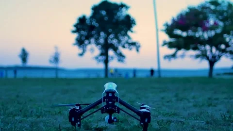 DJI Inspire Take Off Video stock 148111296