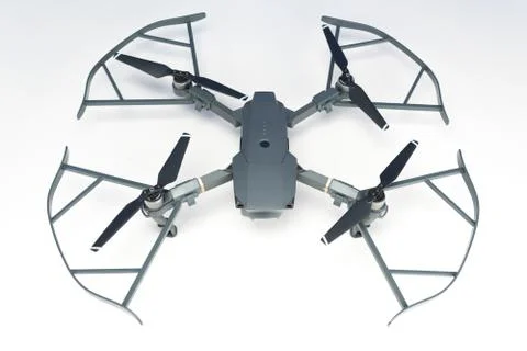 DJI Mavic Pro drone Closeup, One of the most portable drones in the market Stock Photos