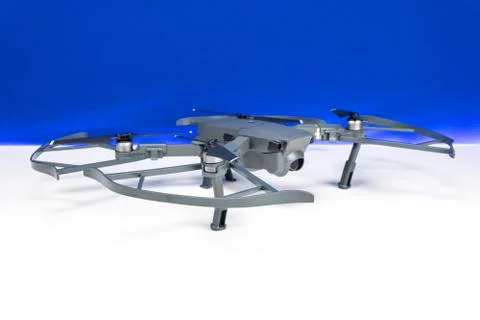 DJI Mavic Pro drone Closeup, One of the most portable drones in the market Stock Photos