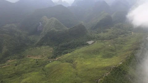 DJI MAVIC2 AIR 4K Mount moliugong Karst scenery 20200905 10 Stock Footage 138725614