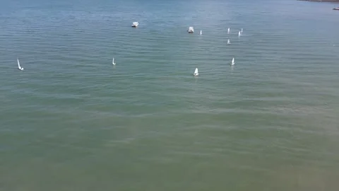 DJI Mini 3 4K Guangdong Huizhou road around the sea 20220625 10 스톡 동영상 198620087