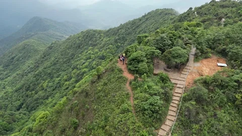 DJI Mini 3 Pro Guangzhou  Conghua heaven mountain 20220528  5 스톡 동영상 195909100