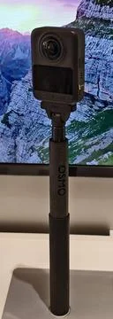 DJI Osmo 360 panoramic action camera Stock Photos