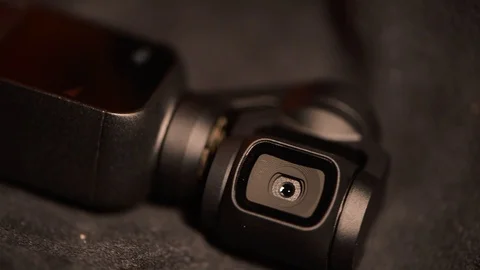 DJI Osmo Pocket Stock Footage 123067284