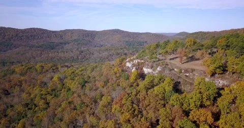 DJI Ozark Mountains Stock Footage 142910052