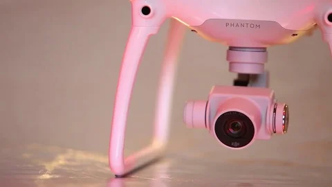 DJI Phantom 4 drone ready to go Vídeos de archivo 71007053