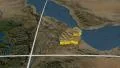 Djibouti extruded. Blue Marble. Graticule. 4k or 4k+ Resolution
