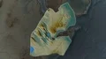 Djibouti - hub of the world. Relief 4k or 4k+ Resolution