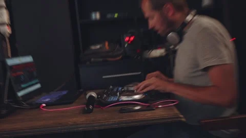 DJ's job Stock Footage 278855221