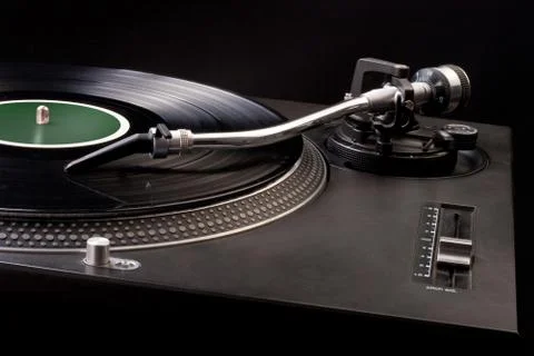Djs turntable Stock Photos