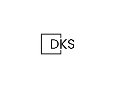 DKS letter initial logo design vector illustration Stock Illustration