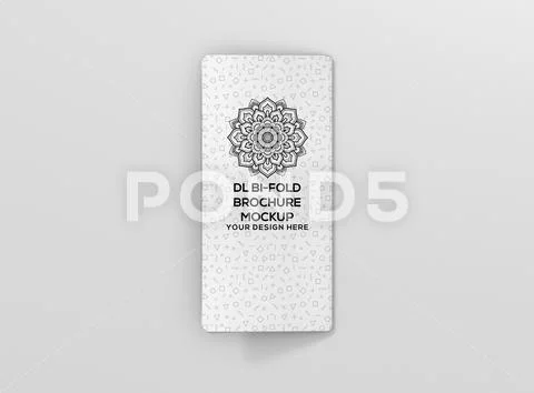 Dl bifold brochure rc back top PSD Template
