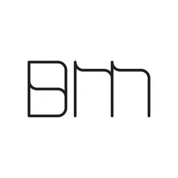 Dm initial letter vector logo icon Stock-Illustration