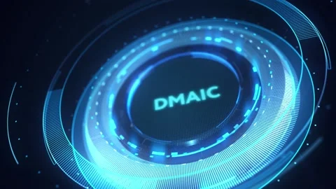 DMAIC, Six Sigma. Define, Measure, Analyse, Improve, Control. Standard qualit Stock Footage 195164391
