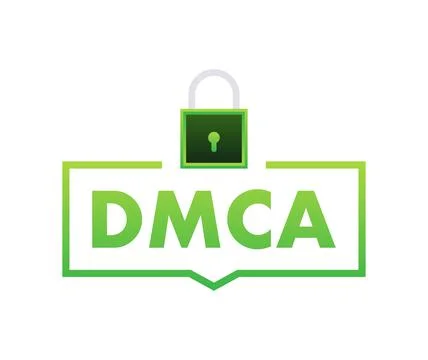 DMCA - Digital Millennium Copyright Act. Copywriter and freelancer. Intellectual 스톡 일러스트