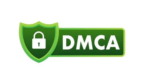 DMCA - Digital Millennium Copyright Act. Copywriter and freelancer. Intellectual 스톡 일러스트