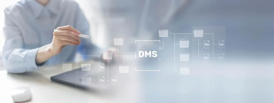 DMS Document Management System for Streamlined Digital Workflow and Organizat Stock-Fotos